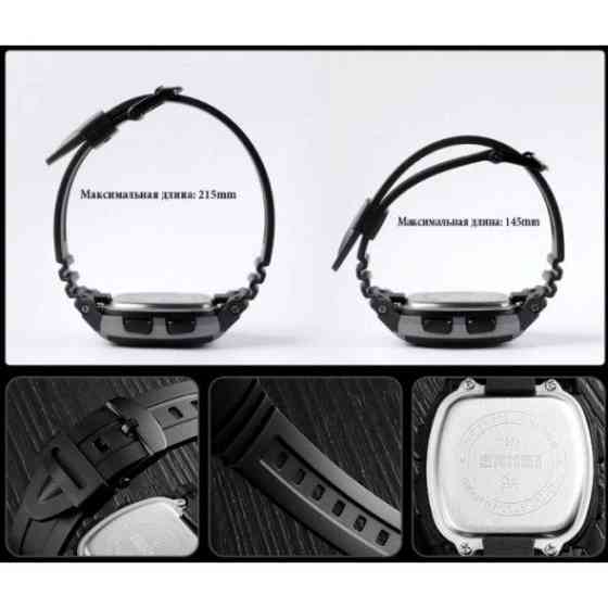 Мужские спортивные часы Skmei 1278 Черный Винница