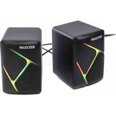 Акустична система Maxxter CSP-U004RGB USB Black (CSP-U004RGB) Вінниця