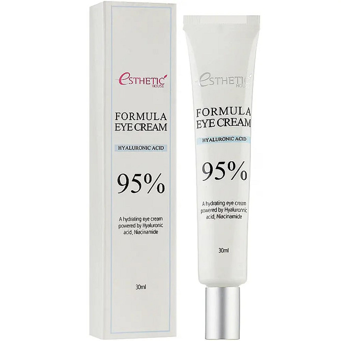 Зволожуючий крем для шкіри навколо очей з гіалуроновою кислотою Formula Eye Cream Hyaluronic Acid 95% Esthetic House 30 мл Винница - изображение 1