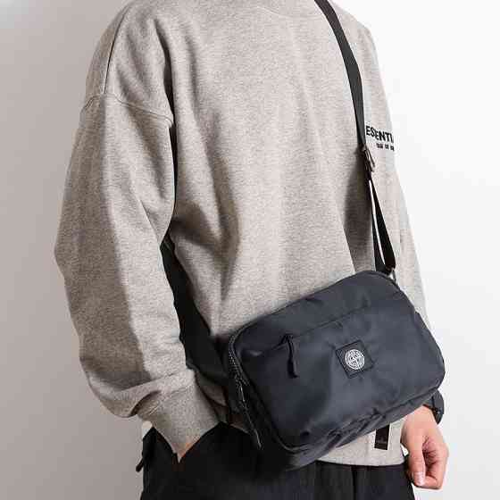 Сумка через плече Stone Island 24x16 чорний Запоріжжя