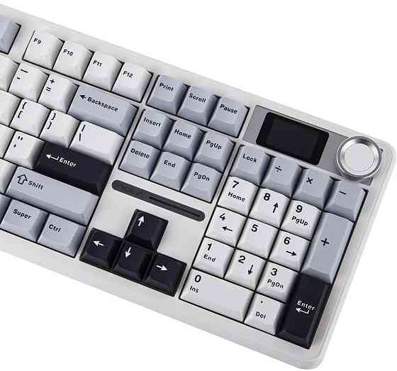 Клавіатура бездротова Aula F108 Pro White (6978080501318) ( 27476 ) Харьков