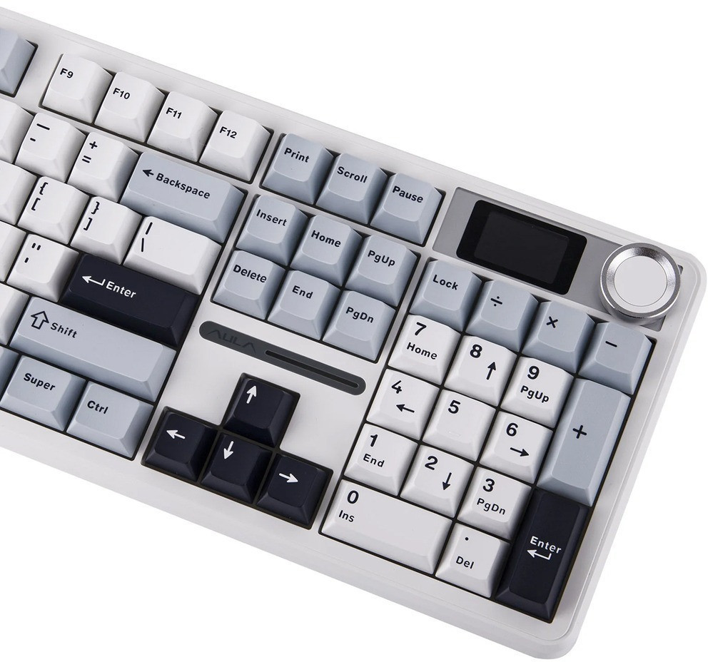 Клавіатура бездротова Aula F108 Pro White (6978080501318) ( 27476 ) Харків - фото 1