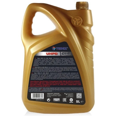 Моторна олива TEDEX UHPD MOTOR OIL CI-4 10W40 - 5л Вінниця - фото 2
