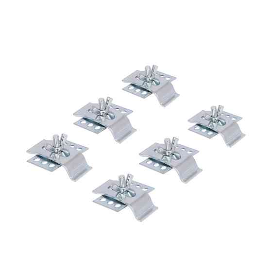 Комплект креплений для мойки под столешницу Chrome Lidz LIDZ033CRM48683 металлический Київ