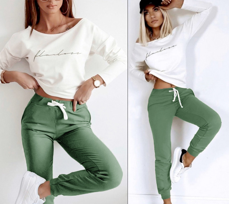 Молодіжний костюм прогулянковий "Junior" оливковий 46-48 оптом  Розпрасовує моделі Моко, 42-44 46-48, Оливковий Київ - фото 1