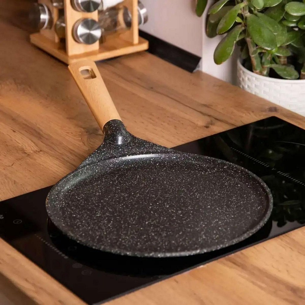 Блинная сковорода с мраморным покрытием Ø 22 см Киев - изображение 2