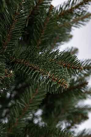 Штучна ялинка 1,5 м зелена, новорічна ялина Різдвяна ніч SOK-3-3 Коломия