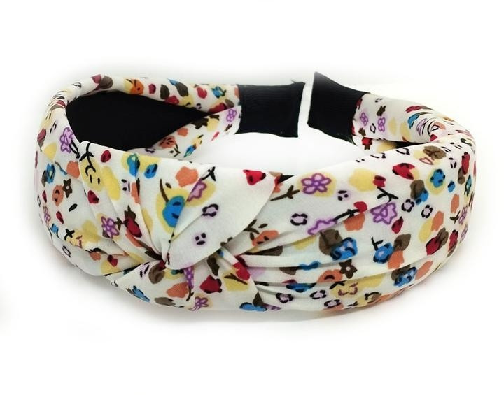 Обруч чалма белый в цветок Киев - изображение 1