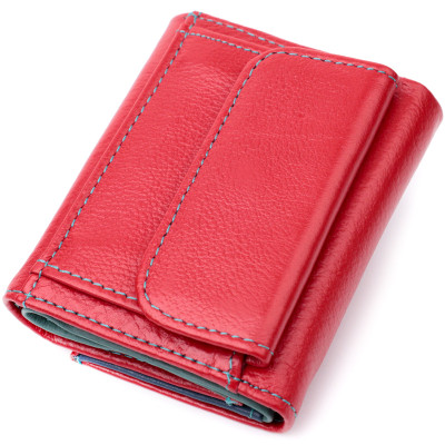 Кошелек ST Leather Из натуральной кожи Красный (19502) Винница - изображение 4