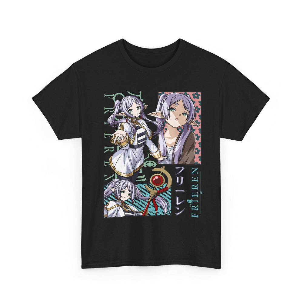 Футболка для хлопчика з аніме принтом Аніме Гіфтс Ферн Старк оверсайз (зріст від 165 до 180) Чорний AnimeJ0112m Дніпро - фото 4