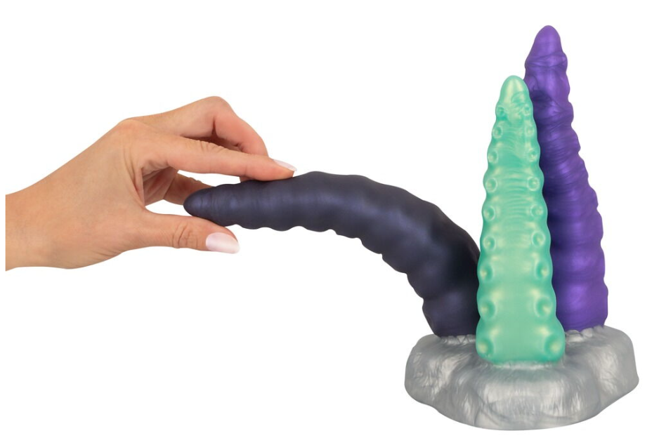 Фалоімітатор із 3 частин в образі щупальця Triple Tentacle Sex Aura Київ - фото 8