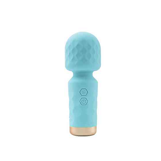 Вібромасажер M’Lady Mini Vibrating Wand Teal Sex Aura Київ
