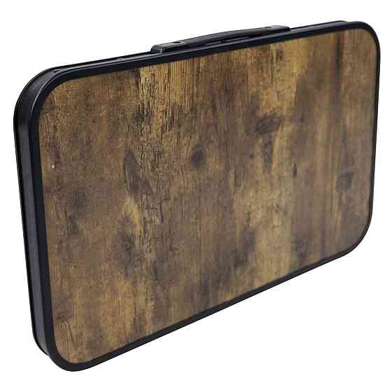 Стол Bo-Camp Woodbine Compact 56x34 cm Black/Wood look (1404190) Вінниця