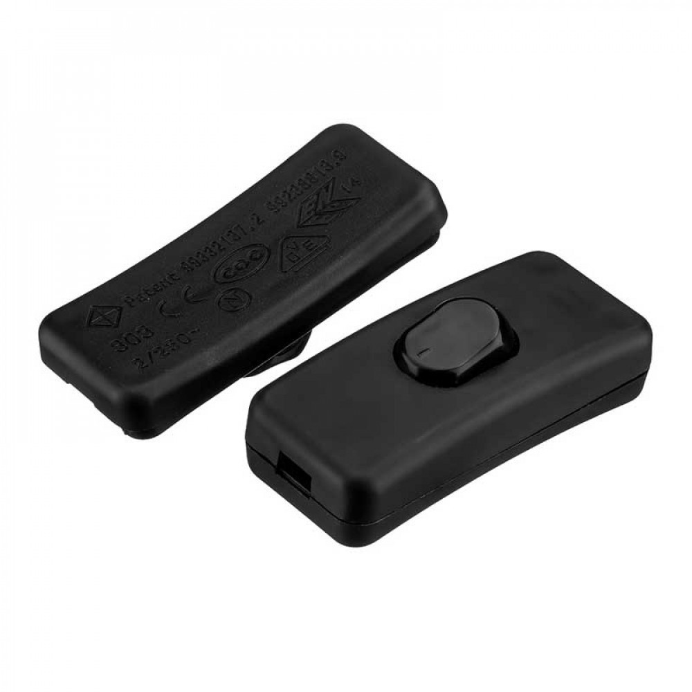 Перемикач світильника KCD5-303 чорний Полтава - фото 1