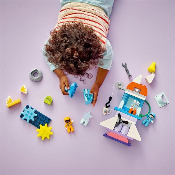 Конструктор LEGO DUPLO Town Пригоди на космічному шаттлі 3-в-1, 58 деталей (10422) Харків - фото 15