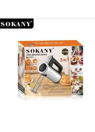 Миксер SK-02017 800 Вт с двусторонним двигателем, сменными венчиками и низким уровнем шума Одесса