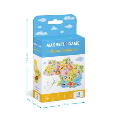 Навчальний набір DoDo Магнітна мапа України (200241) Вінниця