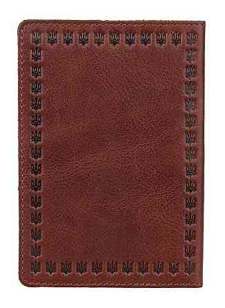 Надежная кожаная обложка на паспорт SHVIGEL 16133 Киев