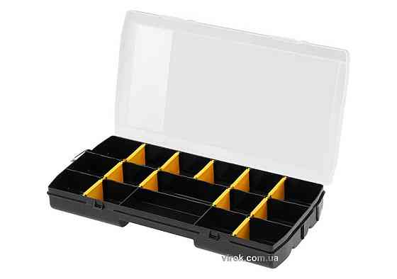 Органайзер пластиковий STANLEY : 272 х 189 х 46 мм, 17 комірок, з переставними перегородками Одеса