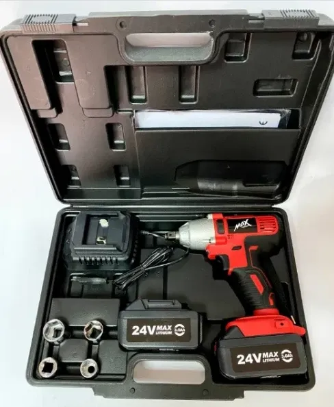 Аккумуляторный гайковерт MAX – 24V, ударный, с комплектом насадок, Польша Львов - изображение 5