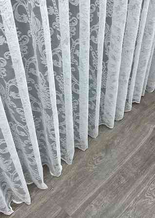 Тюль жакард колір білий 1983т Київ