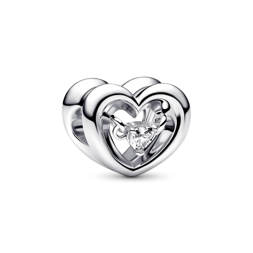 Серебряный шарм  для браслетов Пандора  