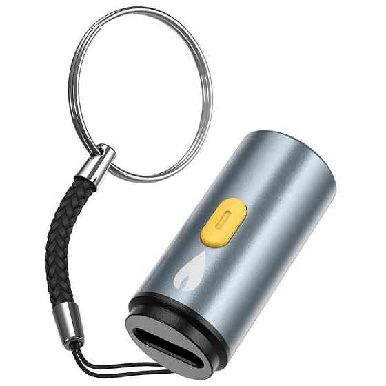 Запальничка Hoco UA38 Type-C, сіра Винница