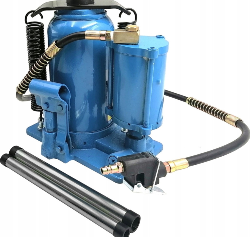 Гидравлический пневматический домкрат 20t Geko G02065 Харьков - изображение 4