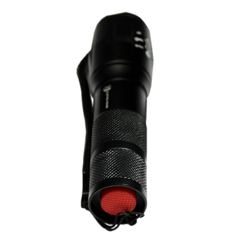 Фонарик с аккумулятором ручной 10Вт, IP65, черный Днепр - изображение 3