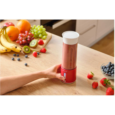 Блендер Sencor Блендер Sencor портативний для смузі 150Вт, чаша-500мл, USB-C, б (SBL134RD) Вінниця - фото 11