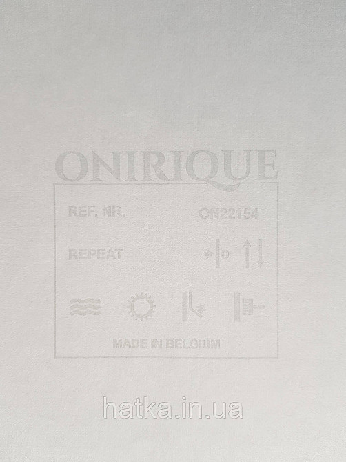 Ообои вінілові на флізелін Decoprint Onirigue 0,53x10 однотонні супермойка смарагдові бірюзові Київ - фото 3