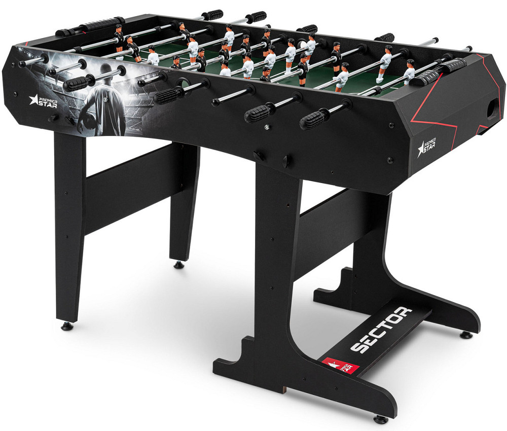 Настільний футбол Hop-Sport Sector чорно-білий Київ - фото 1