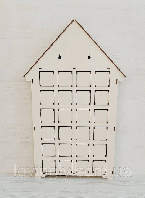 Адвент календарь из дерева на 24 дня | Праздничный декор для дома Ирпень - изображение 3