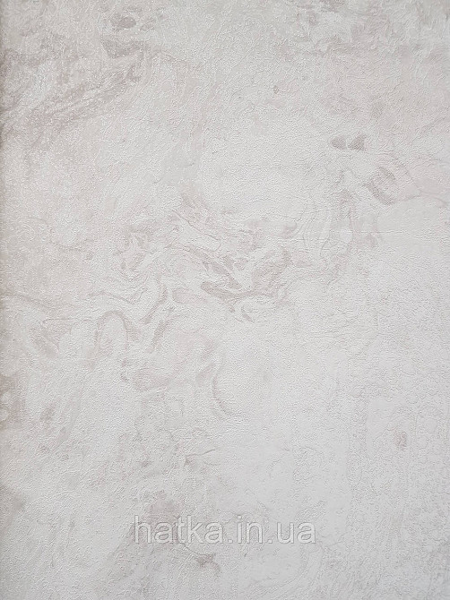 Шпалери вінілові на флізеліні гарячого тиснення DU&KA 1.06х10 вензель основа під штукатурку сірі коричневі Київ - фото 3