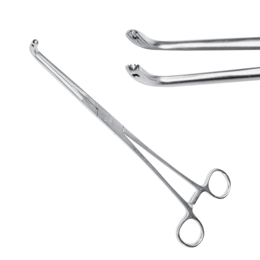 Зажим для желчных протоков Finocchietto, 24 см, J-17-258 Днепр - изображение 1