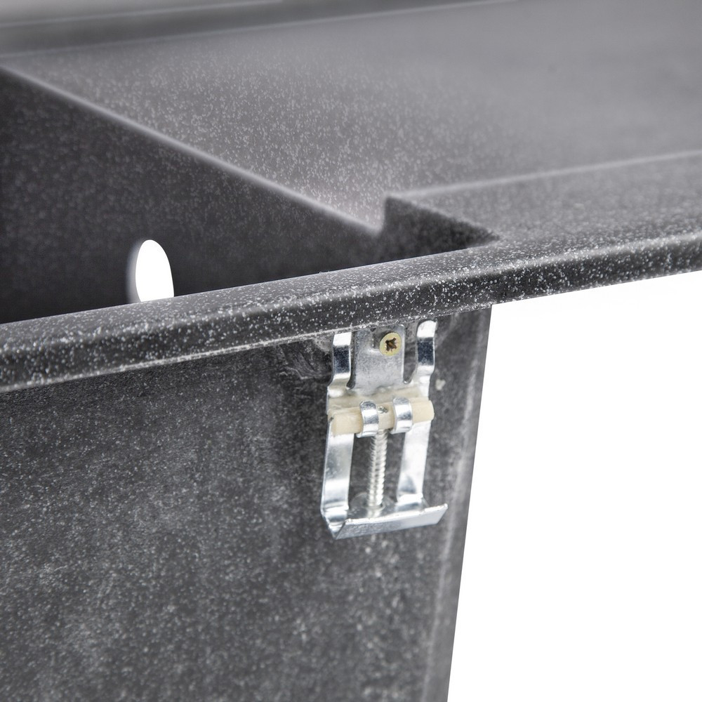 Кухонна мийка Lidz 790x495/230 BLA-03 (LIDZBLA03790495230) Київ - фото 5