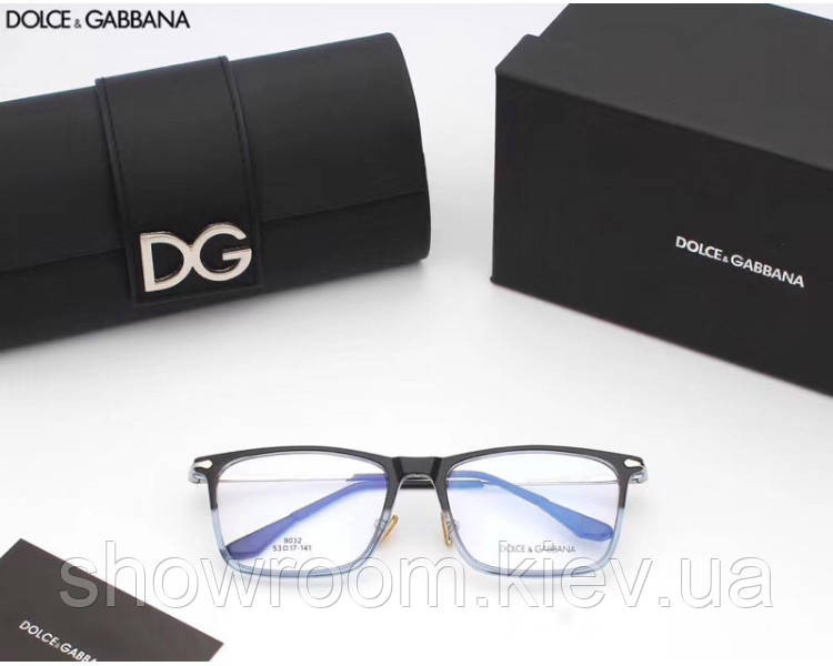 Женская брендовая оправа 9032 синяя Киев - изображение 2