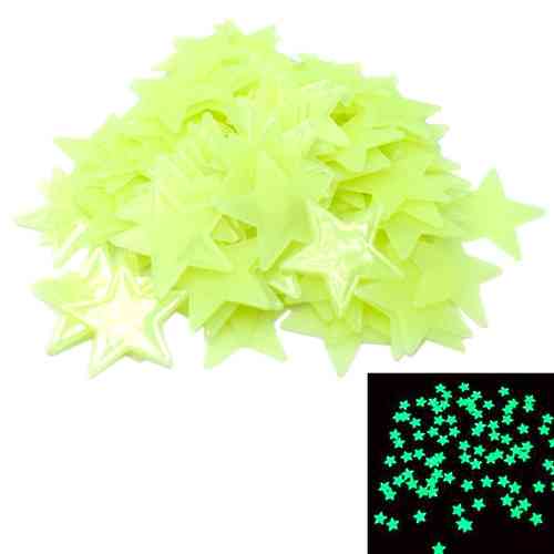 Зоряне небо, сяючі наклейки на стелю і стіну 100шт, салатові Вінниця