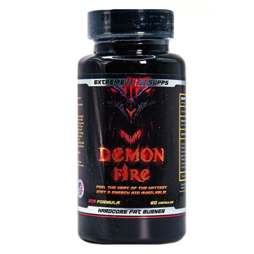 Жироспалювач Extreme Diet Supps Demon Fire 60 капсул Луцьк - фото 1