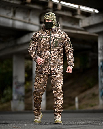 Зимовий тактичний костюм gamma original піксель ПП8166 Київ - фото 2