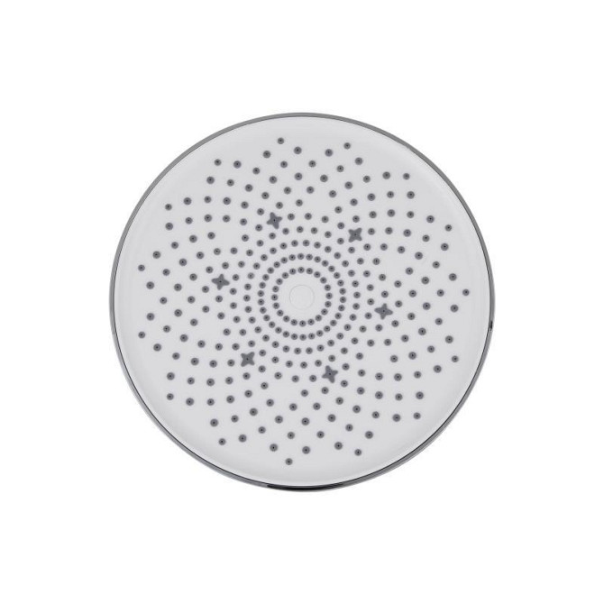 Лейка для верхнего душа Qtap Hlavova D 230 мм округлая QTHLA107CRM45787 Chrome/White Харьков - изображение 4