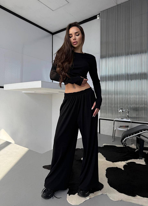 Женский прогулочный костюм двойка трикотаж термо Одесса - изображение 8