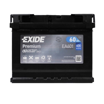 Акумулятор автомобільний EXIDE PREMIUM 60A (EA601) Вінниця - фото 1