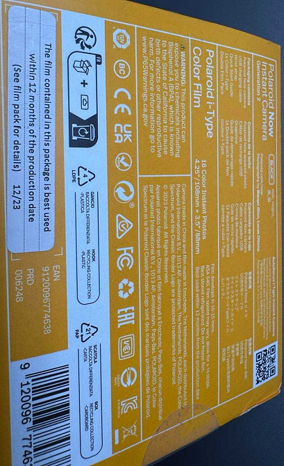 Фотокамера Polaroid Now Gen 2 Everything Box - Black (6248) Нова! Харків - фото 1