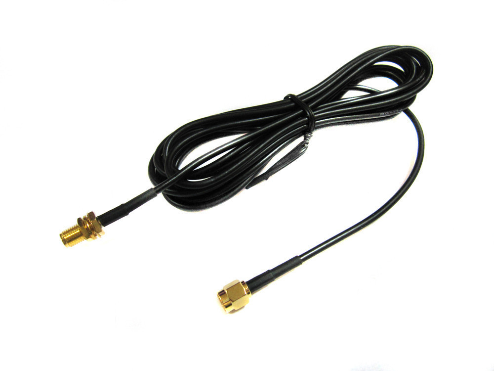 WiFi кабель подовжувач антена RP SMA 3м Вінниця - фото 1