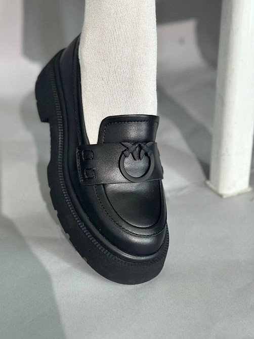 Olli Туфли женские OLLI черные натуральная кожа низкий ход р. 36-40 (T-41/1-Астра) 35 Коломыя - изображение 1