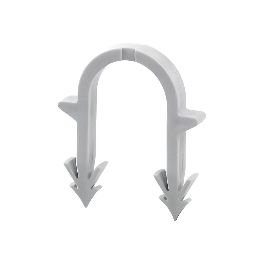 Гарпун-скоба для крепления трубы теплого пола Ø16 длина 40мм белая (уп.100шт) (000007958) Киев - изображение 1