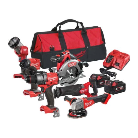 Профессиональный набор аккумуляторных инструментов Milwaukee M18FPP6E3-502B (4933480874) Киев