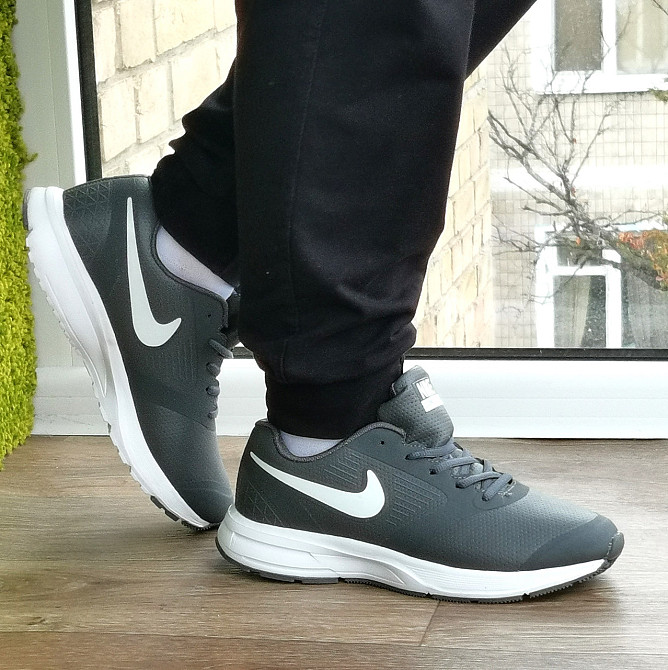 Кроссовки Nike Zoom Running Серые Мужские Найк Для Бега (размеры: 41,42,43,44,45,46) Днепр - изображение 3