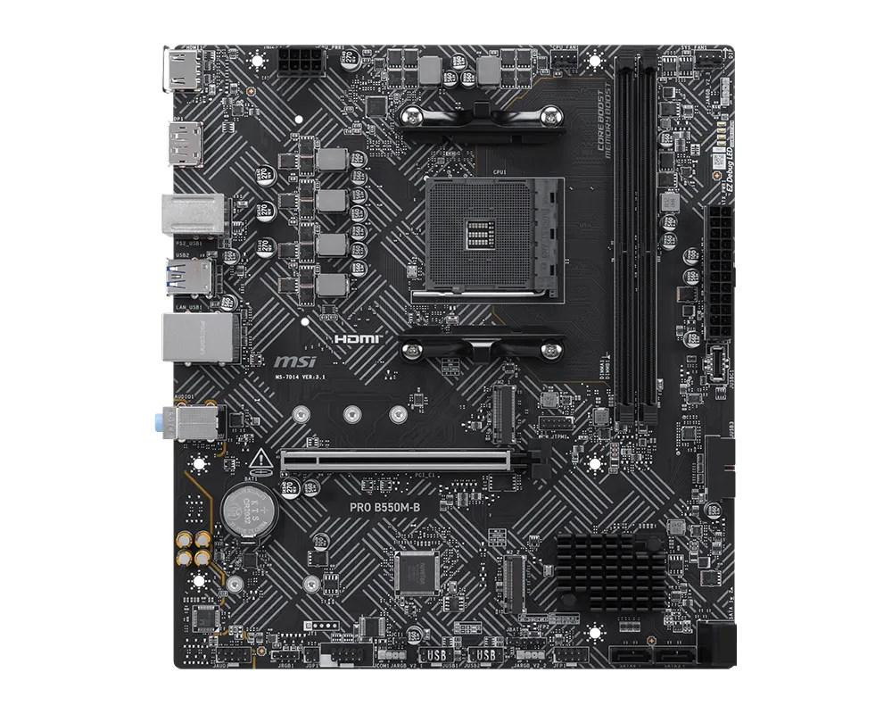 Материнська плата MSI Pro B550M-B Socket AM4 ( 14193 ) Харків - фото 4